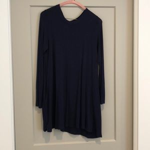 Basic navy dress